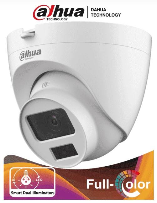 DAHUA HAC-HDW1200CLQN-IL-A - Camara Domo de 2 Megapixeles/ Dual Inteligente + FullColor/2.8 mm/ 102°a/ 20 Metros de IR y Luz Visible/ Microfono - DAHUA HAC-HDW1200CLQN-IL-A - Camara Domo de 2 Megapixeles/ Dual Inteligente + FullColor/2.8 mm/ 102°a/ 20 Metros de IR y Luz Visible/ Microfono -